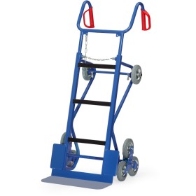 Fetra Gerätekarre mit Treppensternen und Stützrädern, Tragkraft 400 kg