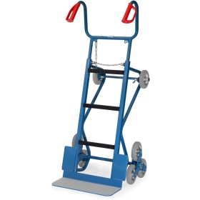 Fetra Gerätekarre mit Treppensternen und Stützrädern, Tragkraft 400 kg