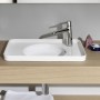 LAUFEN PURE Einhand-Waschtischmischer mit Ablaufventil