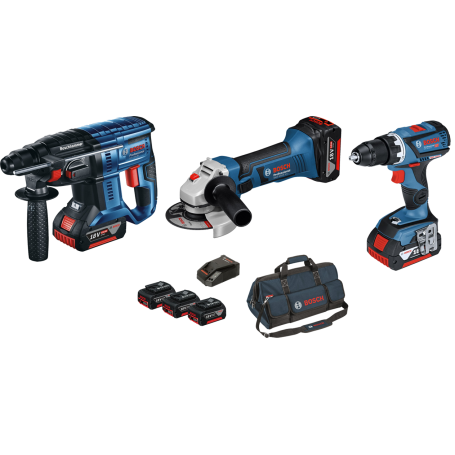 688 00 Chf Bosch Bosch Professional 3 Kit D Outils 18v