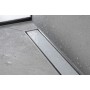 hansgrohe RainDrain Match Fertigset Duschrinne 100 cm, mit höhenverstellbarem Rahmen