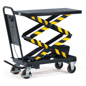 Fetra Hubtischwagen mit Doppel-Schere, Ladefläche 1010 x 520 mm