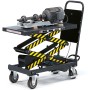 Fetra Hubtischwagen mit Doppel-Schere, Ladefläche 1010 x 520 mm