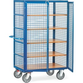 Fetra Kastenwagen 750 kg, mit TOTALSTOP, Doppelflügeltür und Stangenverschluss