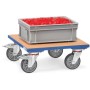 Fetra Kistenroller mit Holz-Plattform