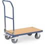 Fetra Klappwagen bis 600 kg Tragkraft, Schiebebügel klappbar, blau