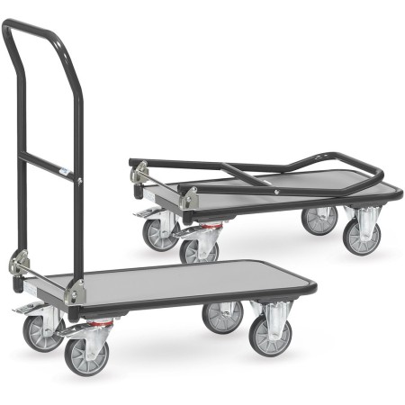 Fetra Klappwagen mit 1 Bügel, Grey Edition