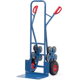 Fetra Kombikarre, Tragkraft 200 kg, fünfarmige Rad-Sterne, breite Schaufel, Lufträder 260 x 85 mm