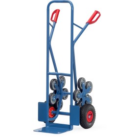 Fetra Kombikarre, Tragkraft 200 kg, fünfarmige Rad-Sterne, Lufträder 260 x 85 mm