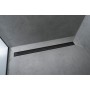 hansgrohe RainDrain Match Fertigset Duschrinne 100 cm, mit höhenverstellbarem Rahmen