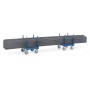 Fetra Langmaterial-Wagen mit Rungen, 1500 kg