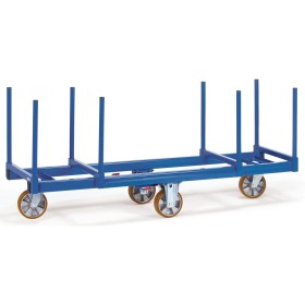 Fetra Langmaterial-Wagen mit Rungen, 1500 kg Lang