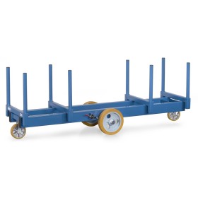 Carrello per materiali lunghi Fetra con sponde, 2500 - 3000 kg