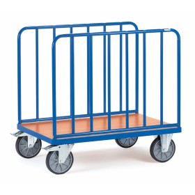 Fetra Längswandwagen mit vertikalen Streben, Höhe 750 mm