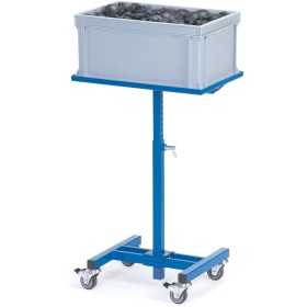 Fetra Materialständer, höhenverstellbar 720-995 mm, blau,