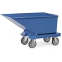 Fetra Muldenkipper, 250 Liter, Tragkraft 750 kg, Blau