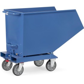 Fetra Muldenkipper, 450 Liter, Tragkraft 750 kg, Blau,