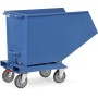 Fetra Muldenkipper, 450 Liter, Tragkraft 750 kg, Blau,