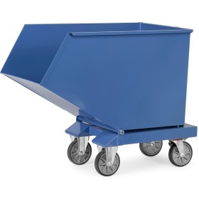Fetra Muldenkipper, 450 Liter, Tragkraft 750 kg, Blau,