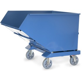 Ribaltabile Fetra, 800 litri, Capacità di carico 800 kg, Blu