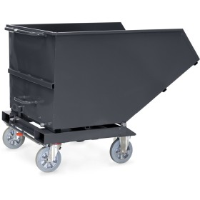 Fetra Muldenkipper, 800 Liter, Tragkraft 800 kg, Grau