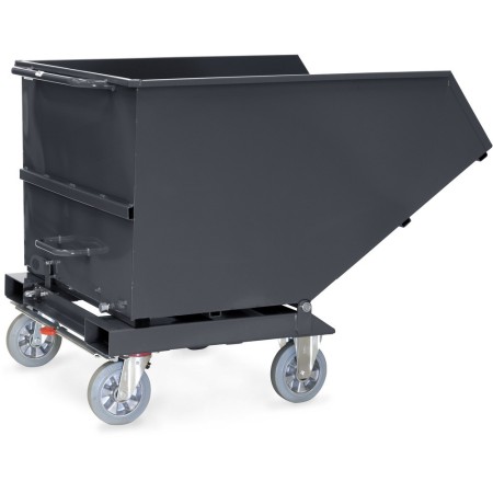 Fetra Muldenkipper, 800 Liter, Tragkraft 800 kg, Grau