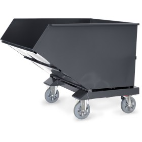 Fetra Muldenkipper, 800 Liter, Tragkraft 800 kg, Grau