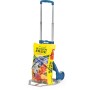 Fetra Paketroller, klappbar, Höhe 1030 mm, Tragkraft 50 kg, Polymer-Räder 127 x 30 mm