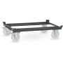 Fetra Paletten-Fahrgestell, Tragkraft 1050 kg, 1210 x 810 mm, Polyamidräder, Grey Edition