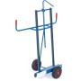 Fetra Plattenkarren mit Profilgummi und Kippsicherung, Tragkraft 350 bzw. 400 kg