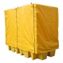 Doppel-IBC Weichabgedeckte Auffangpalette 1140L Wanne