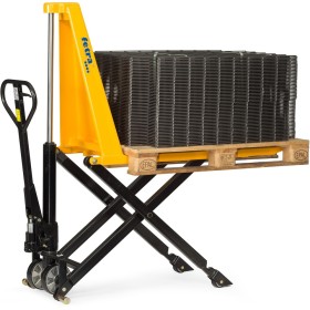 Fetra Scheren-Gabelhubwagen, Gabellänge 1165 mm