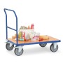 Fetra Schiebebügelwagen bis 600 kg Tragkraft, blau