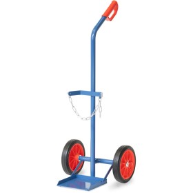 Fetra Stahlflaschenkarre, Tragkraft 100 kg, 1 Stahlflasche 20, 40 oder 50 Ltr.