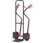 Fetra Stahlrohrkarre, Tragkraft 300 kg, Höhe 1300 mm, Grey Edition