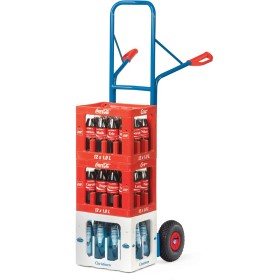 Carrello in tubo d'acciaio Fetra, capacità di carico 300 kg, altezza 1600 mm