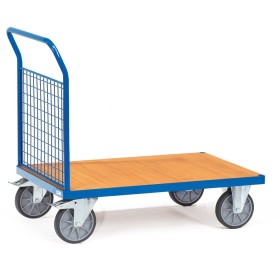Fetra Stirnwandwagen mit Stirnwand aus Drahtgitter