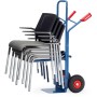 Fetra Stuhlkarre, Tragkraft 300 kg, Höhe 1300 mm, Schaufelbreite 320 mm