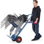 Fetra Stuhlkarre, Tragkraft 300 kg, Höhe 1300 mm, Schaufelbreite 320 mm B1345