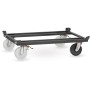 Trolleys zur Mitnahme auf marktüblichen Routenzuganhängern, 1 Rolle elektr. Leitfähig, Grey Edition