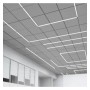 LED Linearstrahler 28W - HALLE DYNAMICS - UGR19 - für technische Decken - Pack 2 Stück