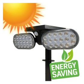 Lampe de jardin solaire verte 4500K avec détecteur de mouvement