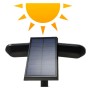 Grüne Solar-Gartenleuchte 4500K mit Bewegungsmelder