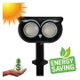 Grüne Solar-Gartenleuchte Led - IP65 - 4000K