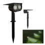 Grüne Solar-Gartenleuchte Led - IP65 - 4000K