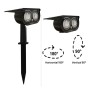Grüne Solar-Gartenleuchte Led - IP65 - 4000K
