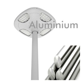 Luminaire LED solaire de rue 100W SUNWAY en aluminium - 3000K