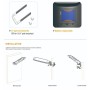 Solar-LED-Laterne 3X1 - 500 Lm - mit Bewegungssensor