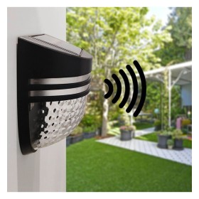 Applique murale solaire avec capteur de présence PIR - 4500K