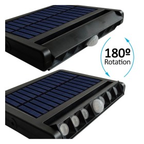 Solarstrahler - Schwenkbar - Led - 5W Chip - Bewegungssensor - 4000K